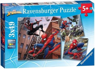 Puzzle 3x49 Spiderman w akcji