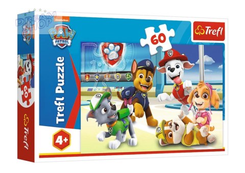 Puzzle 60el. W Świecie Piesków Psi Patrol Trefl 17392