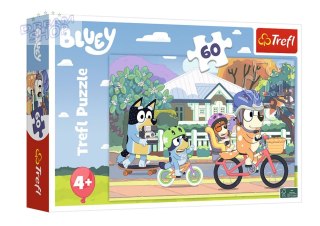 Puzzle 60el. Wesoły Bluey Trefl 17384