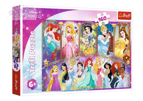 Puzzle Portrety Księżniczek 160el. Trefl 15407 Puzzle Portrety Księżniczek 160el. Trefl 15407