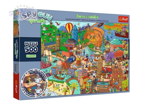 Puzzle Spy Guy Lost Items 500 el. Europa Trefl 37481