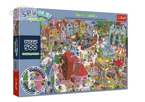 Puzzle Spy Guy Lost Items Gdańsk, Poland 500 el.Trefl 37479