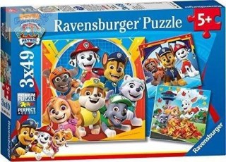 Puzzle dla dzieci 3x49 Psi Patrol
