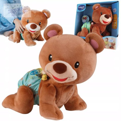 Raczkujący Miś Tuptuś interaktywny zabawka maskotka pluszak 9m+ VTech 60824