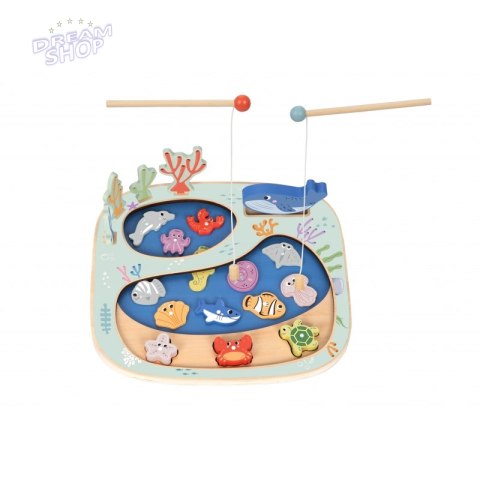 TOOKY TOY Złowić Rybkę Gra Zręcznościowa Układanka Montessori TOOKY TOY Złowić Rybkę Gra Zręcznościowa Układanka Montessori