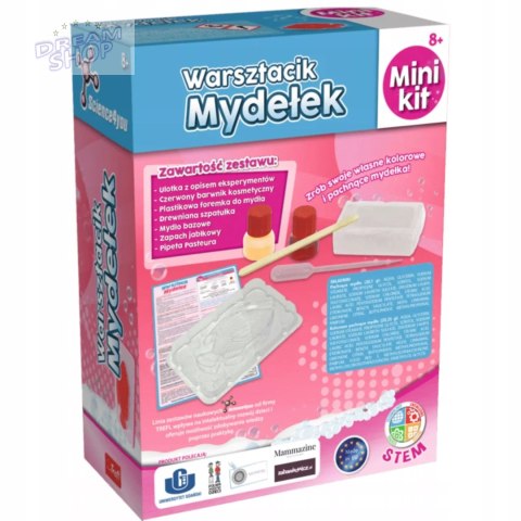 Warsztacik mydełek eksperymenty 8+ Trefl Science4you 61105
