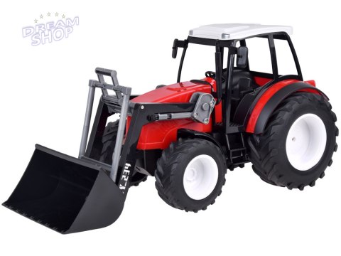 Duży Czerwony Traktor z Ruchomym Ramieniem i Wielkimi Kołami RC0666 Duży Czerwony Traktor z Ruchomym Ramieniem i Wielkimi Kołami RC0666
