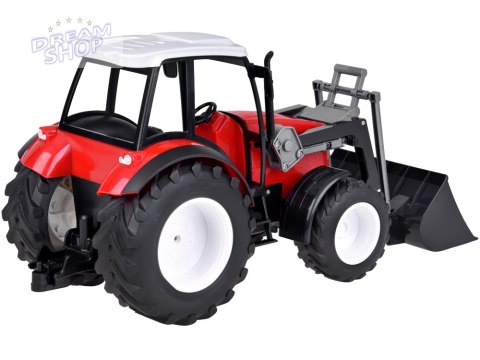 Duży Czerwony Traktor z Ruchomym Ramieniem i Wielkimi Kołami RC0666 Duży Czerwony Traktor z Ruchomym Ramieniem i Wielkimi Kołami RC0666