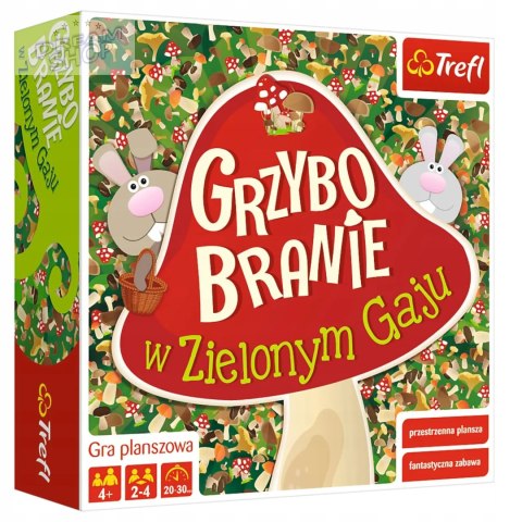 Gra planszowa rodzinna Grzybobranie w zielonym gaju Trefl 00988 Gra planszowa rodzinna Grzybobranie w zielonym gaju Trefl 00988
