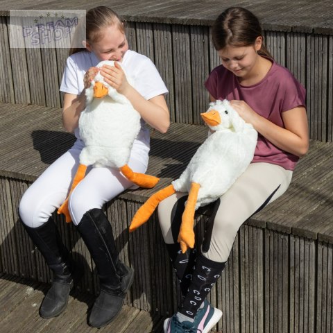 Grzejąca Pluszowa Gęś Pipa - Maskotka Przytulanka Poduszka Termofor 90 cm Grzejąca Pluszowa Gęś Pipa - Maskotka Przytulanka Poduszka Termofor 90 cm