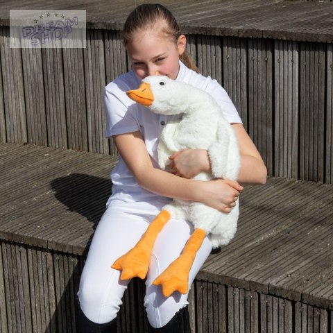 Grzejąca Pluszowa Gęś Pipa - Maskotka Przytulanka Poduszka Termofor 90 cm Grzejąca Pluszowa Gęś Pipa - Maskotka Przytulanka Poduszka Termofor 90 cm