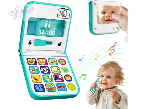 Interaktywny muzyczny Telefon Smartfon składany dla dziecka ZA5424