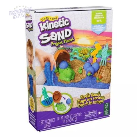 Kinetic Sand - Piasek kinetyczny Plaża żółwi