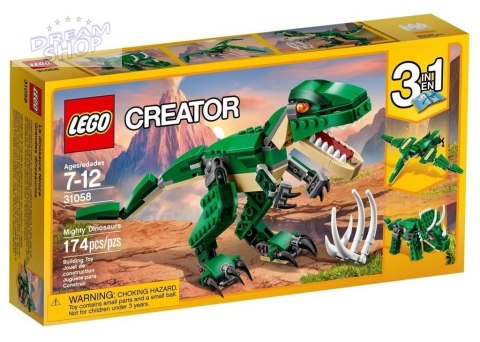 LEGO(R) CREATOR 31058 Potężne dinozaury LEGO(R) CREATOR 31058 Potężne dinozaury