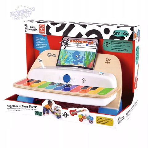 Magiczne dotykowe pianinko Connected 12m+ Baby Einstein Hape Trefl 800902 Magiczne dotykowe pianinko Connected 12m+ Baby Einstein Hape Trefl 800902