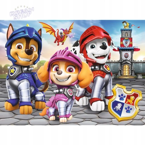 Puzzle 20 miniMAXI psi patrol rycerze 20 elementów 3+ Trefl 21146 Puzzle 20 miniMAXI psi patrol rycerze 20 elementów 3+ Trefl 21146
