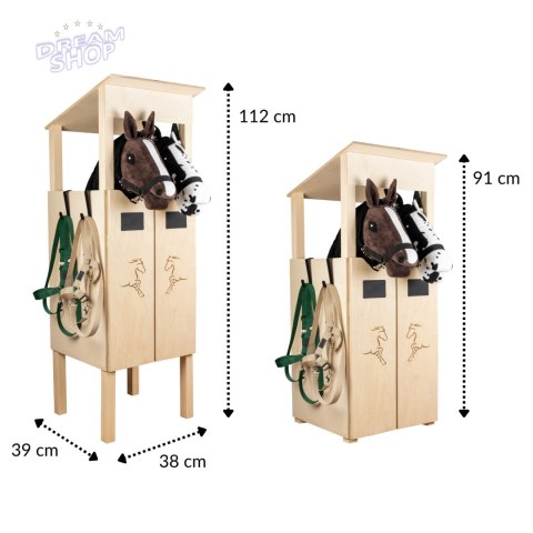 Stajnia dla Hobby Horse - prezent dla dziewczynki - na dzień dziecka Skippi Stajnia dla Hobby Horse - prezent dla dziewczynki - na dzień dziecka Skippi