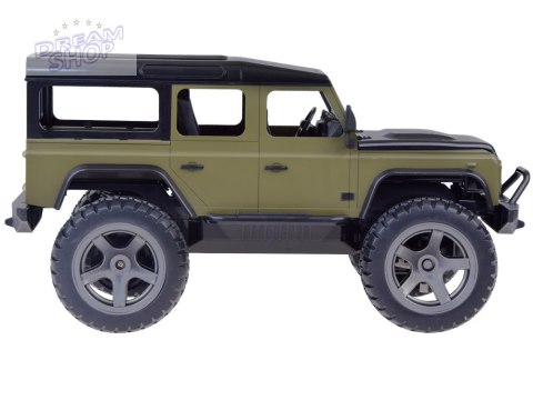 Auto Zdalnie sterowane Terenowy Duży Land Rover Defender 110 pilot RC0689 Auto Zdalnie sterowane Terenowy Duży Land Rover Defender 110 pilot RC0689