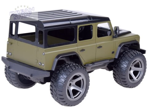 Auto Zdalnie sterowane Terenowy Duży Land Rover Defender 110 pilot RC0689 Auto Zdalnie sterowane Terenowy Duży Land Rover Defender 110 pilot RC0689