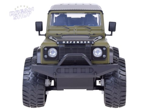 Auto Zdalnie sterowane Terenowy Duży Land Rover Defender 110 pilot RC0689 Auto Zdalnie sterowane Terenowy Duży Land Rover Defender 110 pilot RC0689