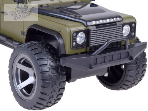 Auto Zdalnie sterowane Terenowy Duży Land Rover Defender 110 pilot RC0689 Auto Zdalnie sterowane Terenowy Duży Land Rover Defender 110 pilot RC0689