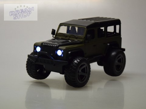 Auto Zdalnie sterowane Terenowy Duży Land Rover Defender 110 pilot RC0689 Auto Zdalnie sterowane Terenowy Duży Land Rover Defender 110 pilot RC0689