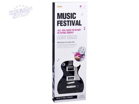 Gitara Elektryczna z paskiem Muzyczna Zabawka dla Dziecka IN0170 Gitara Elektryczna z paskiem Muzyczna Zabawka dla Dziecka IN0170