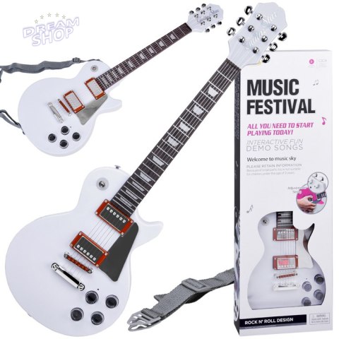 Gitara Elektryczna z paskiem Muzyczna Zabawka dla Dziecka IN0170 Gitara Elektryczna z paskiem Muzyczna Zabawka dla Dziecka IN0170