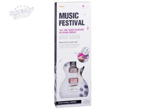 Gitara Elektryczna z paskiem Muzyczna Zabawka dla Dziecka IN0170 Gitara Elektryczna z paskiem Muzyczna Zabawka dla Dziecka IN0170