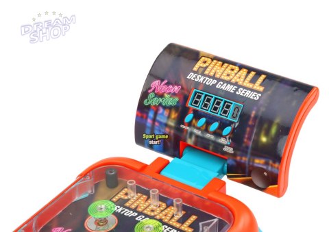 Gra Zręcznościowa Pinball Ledowe Światła Dźwięki Tablica Wyników Gra Zręcznościowa Pinball Ledowe Światła Dźwięki Tablica Wyników