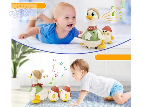 ZABAWKA KACZKA MONIKA Z MALUCHAMI MELODIE KOŁYSANKI 6M+