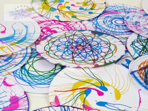 Kreatywny zestaw Tablica artystyczna 3w1 Spirograf Graffiti Rysunek TA0109