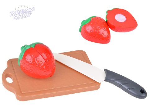 Plastikowe Owoce do Krojenia + Deska Nóż Zestaw do Zabawy w Kuchni ZA5248 Plastikowe Owoce do Krojenia + Deska Nóż Zestaw do Zabawy w Kuchni ZA5248