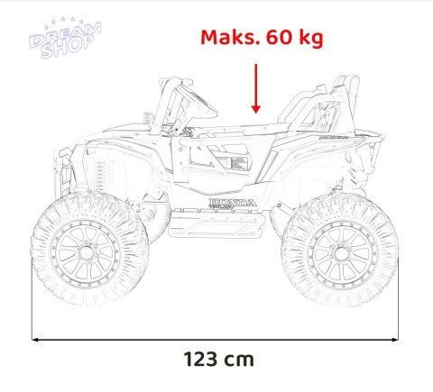 Pojazd Terenowy HONDA 4x4 Niebieski Pojazd Terenowy HONDA 4x4 Niebieski