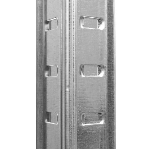 Regał magazynowy 200kg 5 poziomów 205x120x45 cm nośność 1000 kg