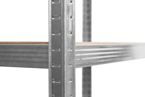 Regał magazynowy 200kg 5 poziomów 205x120x45 cm nośność 1000 kg