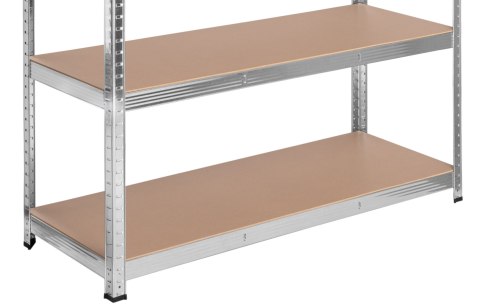 Regał magazynowy 200kg 5 poziomów 205x120x45 cm nośność 1000 kg