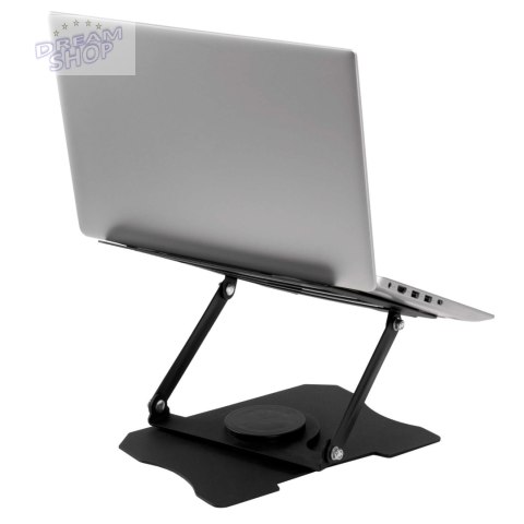 Regulowana podstawka pod laptop LAURO czarna Regulowana podstawka pod laptop LAURO czarna