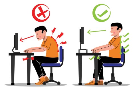 Regulowana podstawka z półką HAJNAN pod monitor laptop rustic