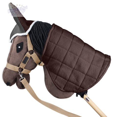 Skippi Kantar dla Hobby Horse - wodze, 2 wymienne futerka - beżowy Skippi Kantar dla Hobby Horse - wodze, 2 wymienne futerka - beżowy