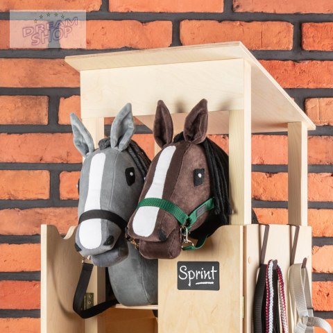 Skippi Kantar dla Hobby Horse - wodze, 2 wymienne futerka - ciemny zielony Skippi Kantar dla Hobby Horse - wodze, 2 wymienne futerka - ciemny zielony