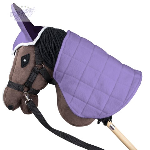Skippi Kantar dla Hobby Horse - wodze, 2 wymienne futerka - czarny Skippi Kantar dla Hobby Horse - wodze, 2 wymienne futerka - czarny