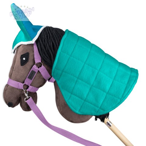 Skippi Kantar dla Hobby Horse - wodze, 2 wymienne futerka - lawendowy Skippi Kantar dla Hobby Horse - wodze, 2 wymienne futerka - lawendowy