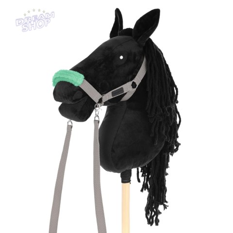 Skippi Kantar dla Hobby Horse - wodze, 2 wymienne futerka - szary Skippi Kantar dla Hobby Horse - wodze, 2 wymienne futerka - szary