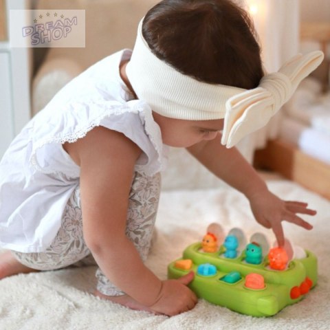 WOOPIE BABY Zabawka Edukacyjna Wyskakujące Dinozaury POP-UP WOOPIE BABY Zabawka Edukacyjna Wyskakujące Dinozaury POP-UP