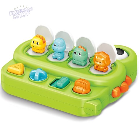 WOOPIE BABY Zabawka Edukacyjna Wyskakujące Dinozaury POP-UP WOOPIE BABY Zabawka Edukacyjna Wyskakujące Dinozaury POP-UP