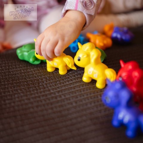 WOOPIE Figurki Montessori Zestaw Edukacyjny Jednorożce do Składania "Dopasuj Literki" 13 el. WOOPIE Figurki Montessori Zestaw Edukacyjny Jednorożce do Składania "Dopasuj Literki" 13 el.