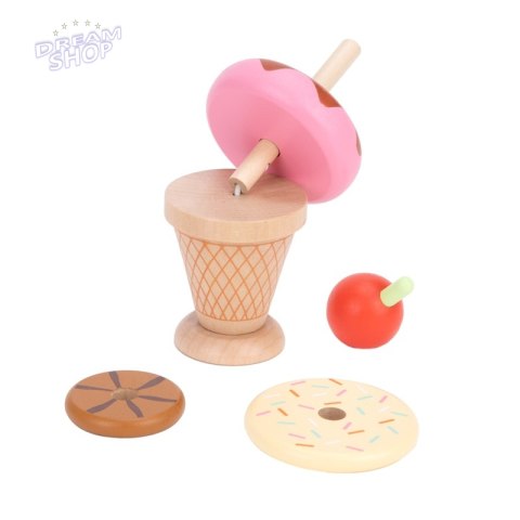 WOOPIE GREEN Drewniane Lody Układanka Montessori Cukiernia 12 el. WOOPIE GREEN Drewniane Lody Układanka Montessori Cukiernia 12 el.