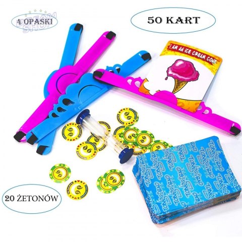 WOOPIE Kim jestem? Zgadnij Gra Rodzinna Rozrywkowa WOOPIE Kim jestem? Zgadnij Gra Rodzinna Rozrywkowa