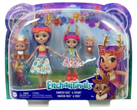 Enchantimals. Lalki siostry 2-pak HCF80 Enchantimals. Lalki siostry 2-pak HCF80